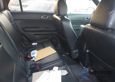 2015 Ford Explorer Police Interceptor из США, поврежденный, VIN 1FM5K8AR8FGA15918